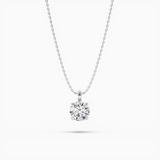 silver necklace aesthetic