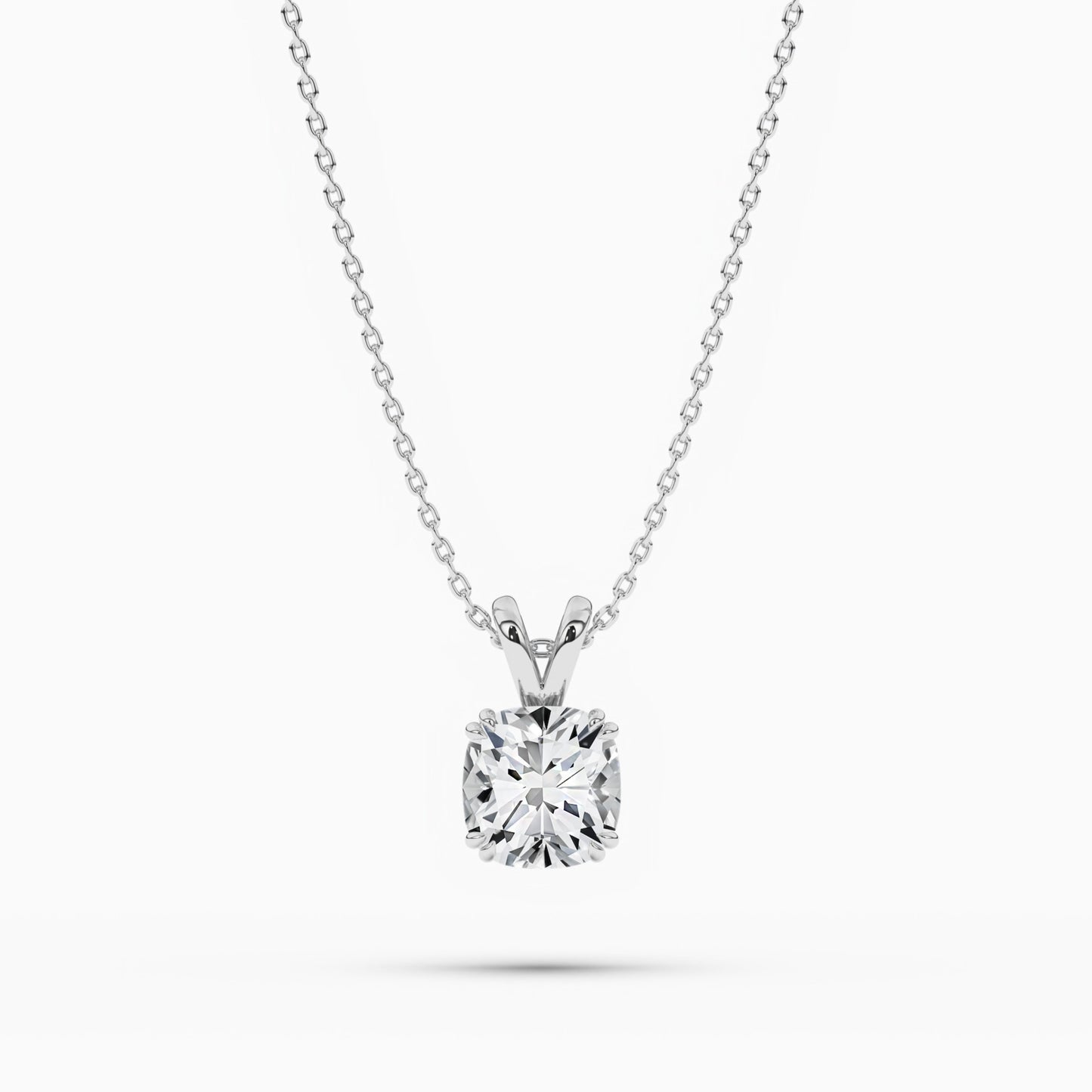 solitaire diamond necklace