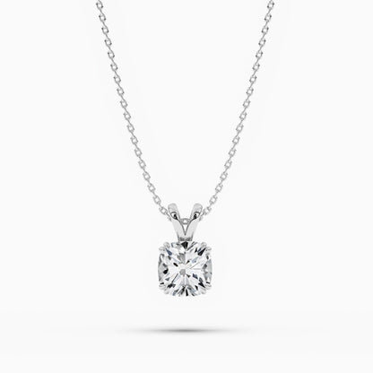 solitaire diamond necklace