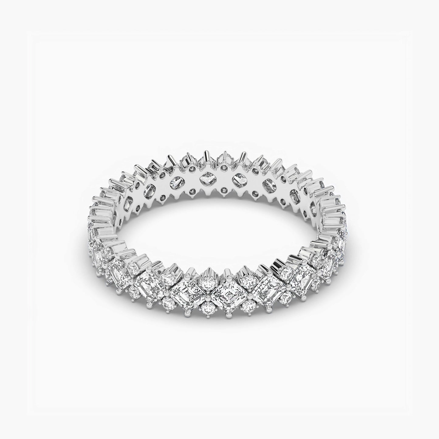 925 Sterling Silver Diamond Ring