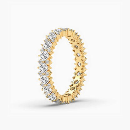 Asscher cut diamond ring designs
