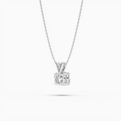 solitaire diamond necklace