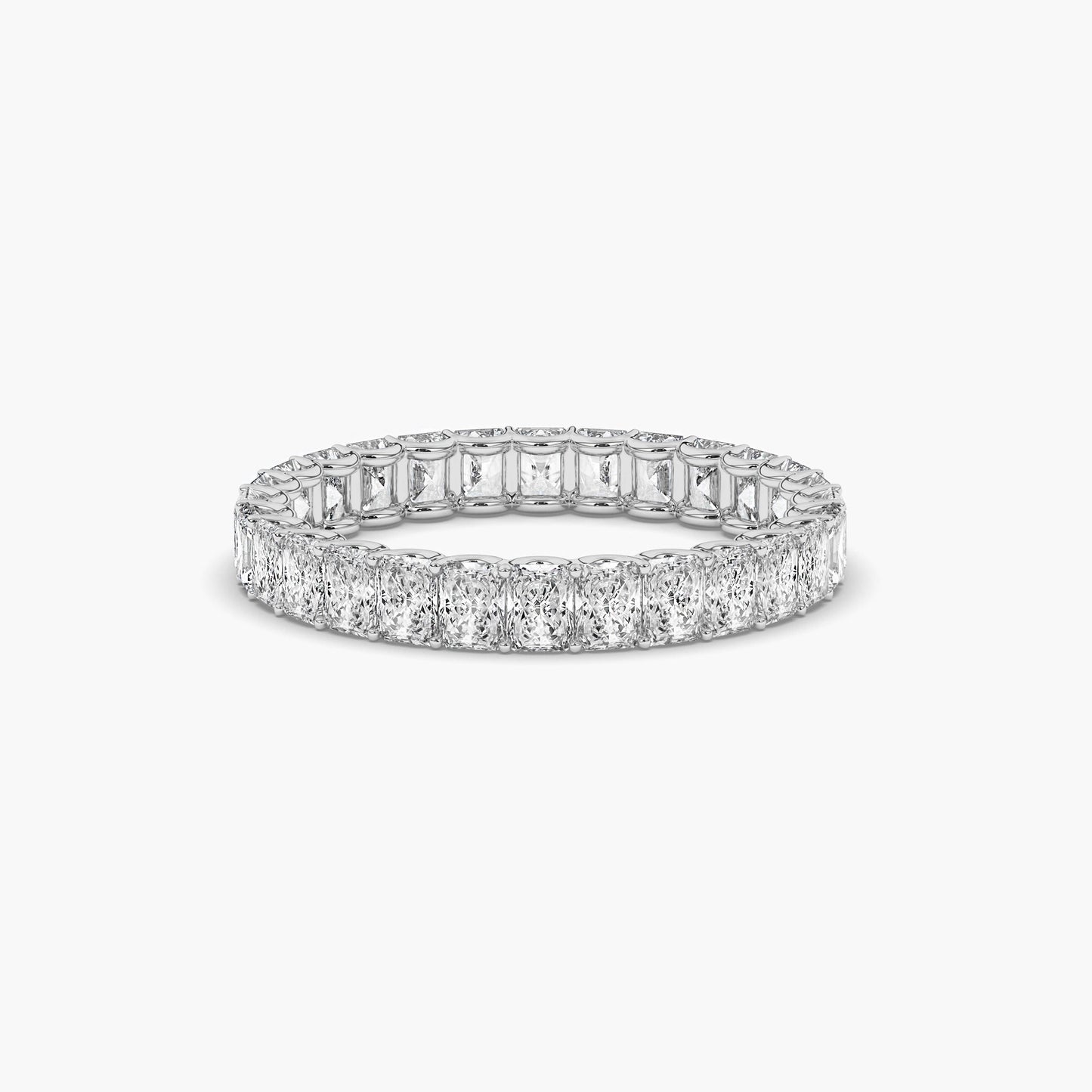 silver band ring womens