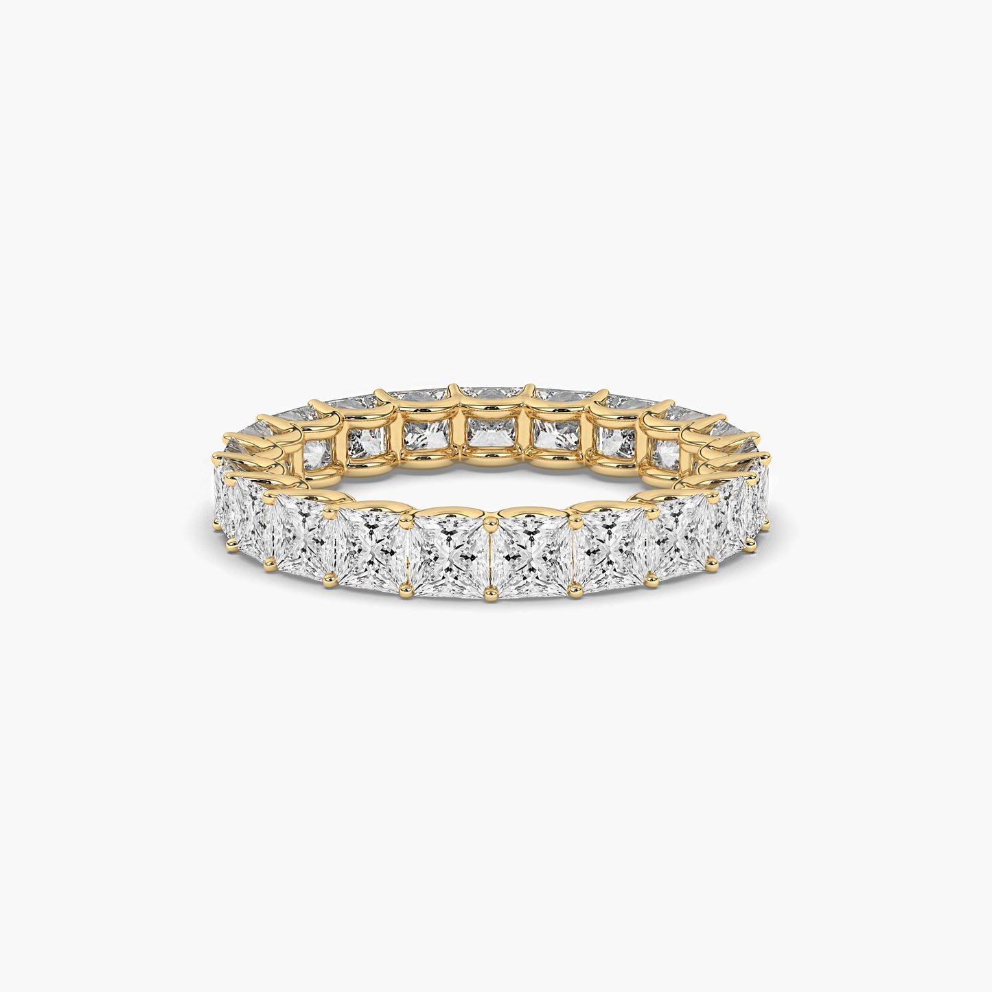 Yellow Gold diamond sterling silver