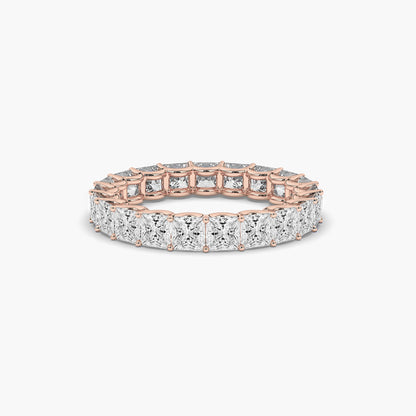 rose gold princess diamond pendant
