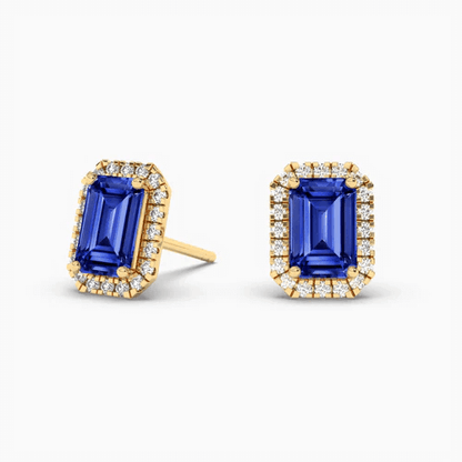silver diamond earrings