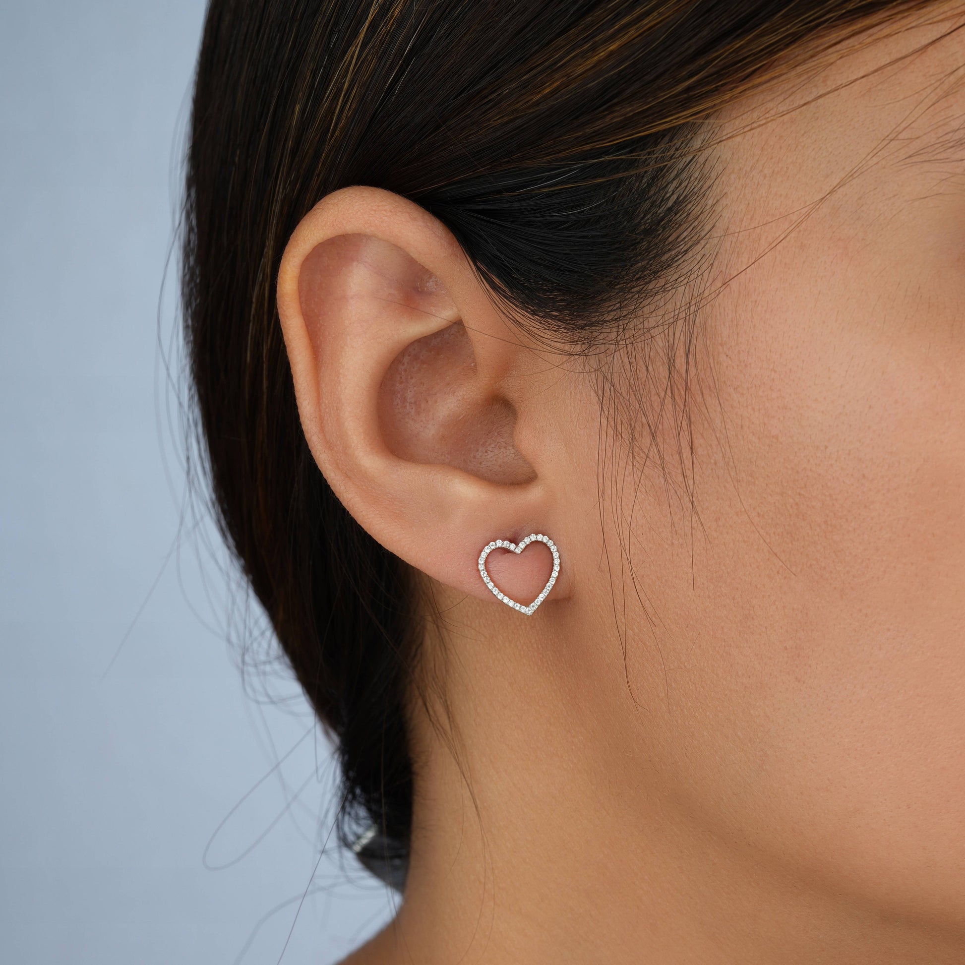 heart shaped earrings​