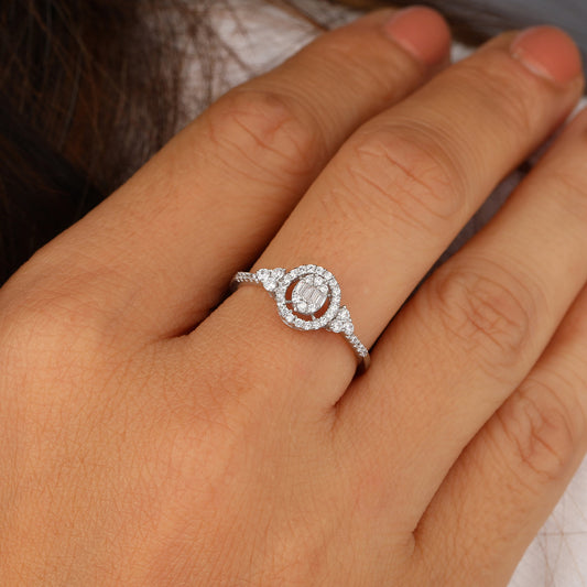 1 carat diamond ring