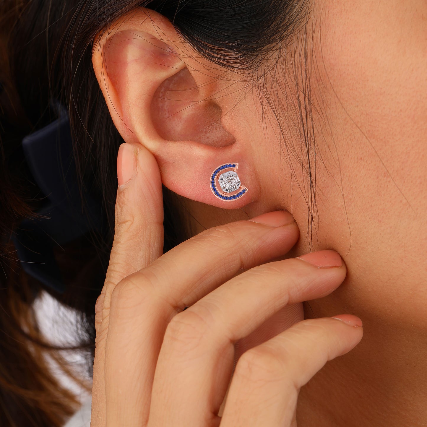 designer earrings diamond