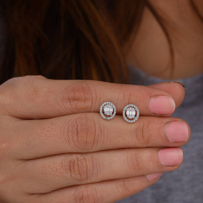 stylish daily wear gold earrings