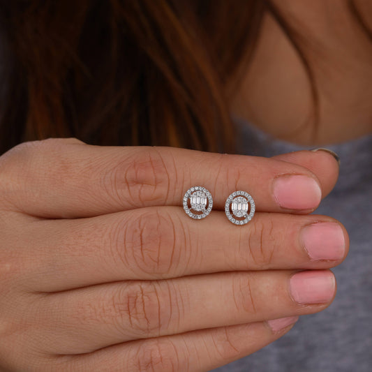 stylish daily wear gold earrings