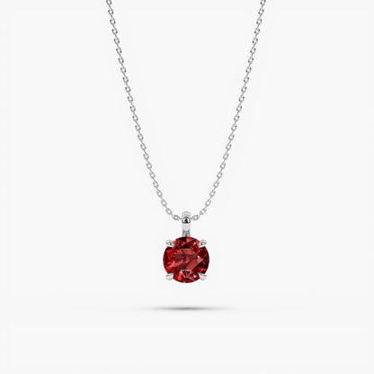 garnet pendant