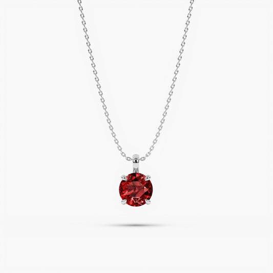 garnet pendant
