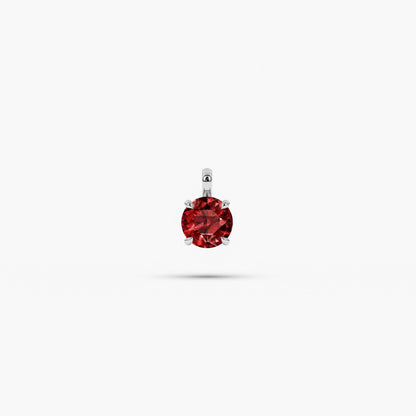 Sterling Silver Birthstone Necklace
