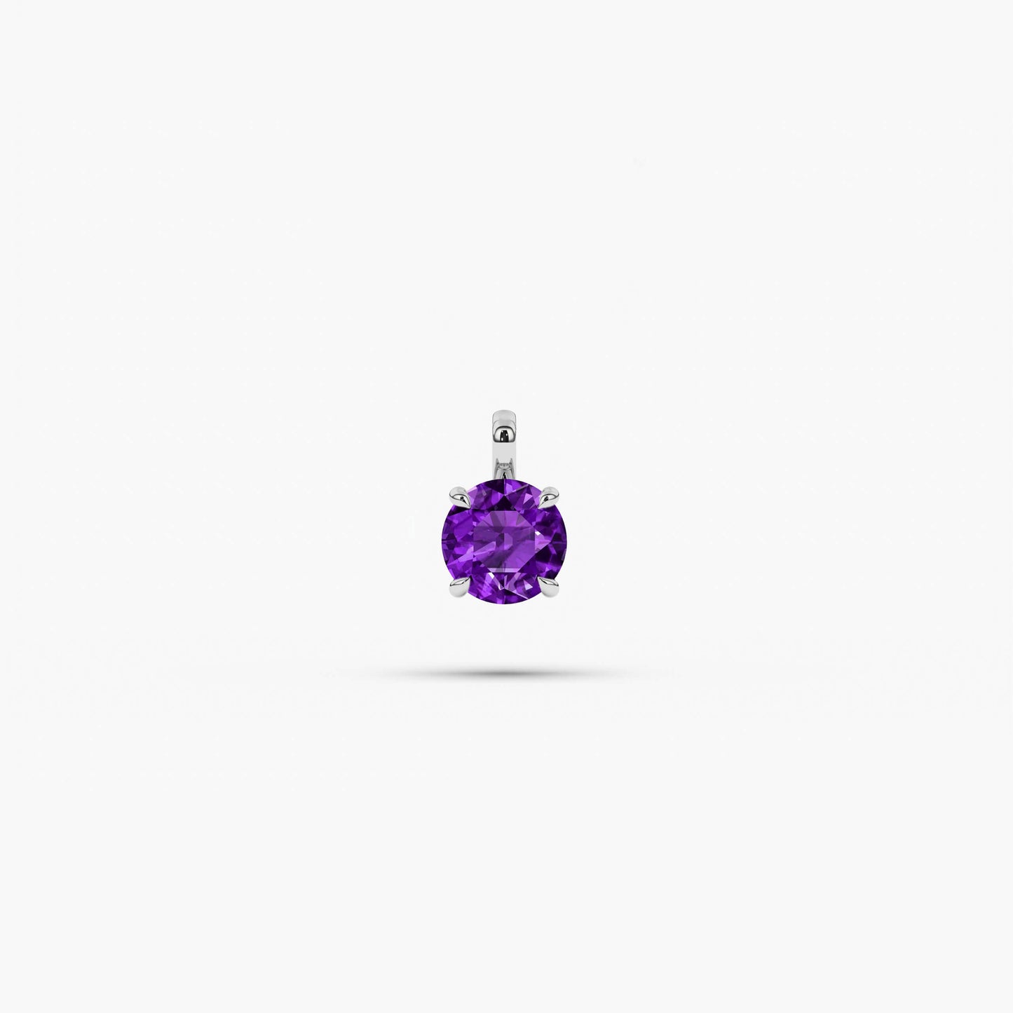 Sterling Silver Birthstone Necklace