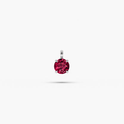 Sterling Silver Birthstone Necklace