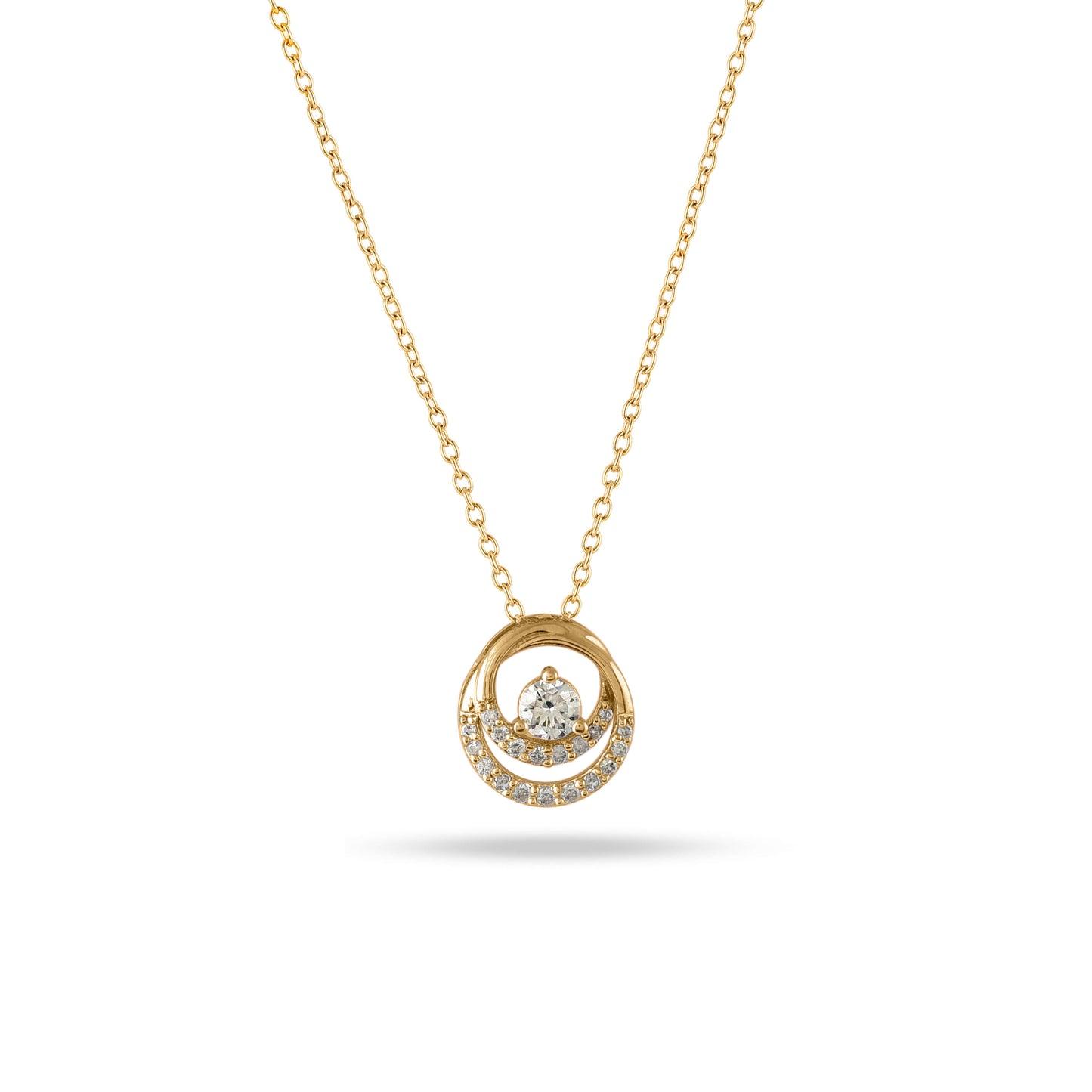 silver diamond necklace