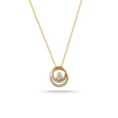 silver diamond necklace