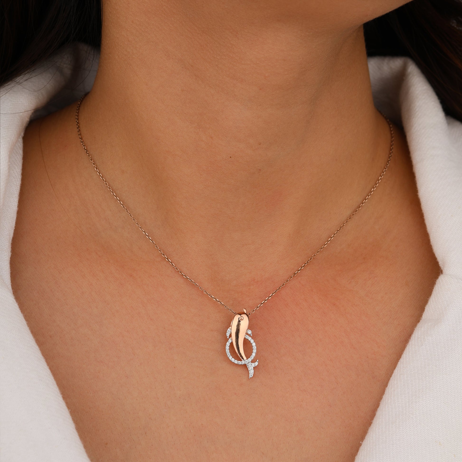 fish necklace