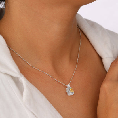 Diamond pendant for women