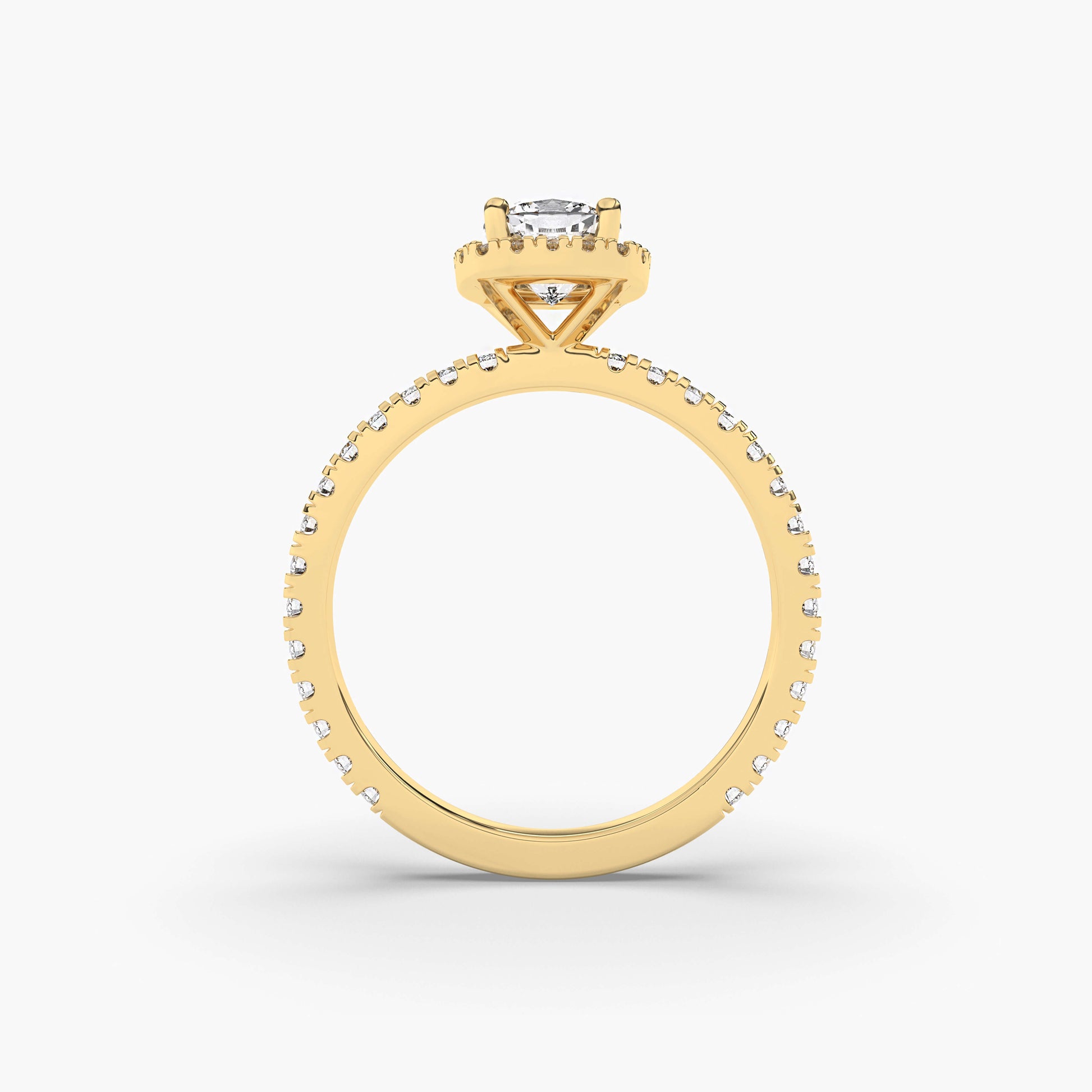 halo diamond ring