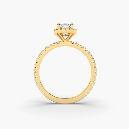 halo diamond ring
