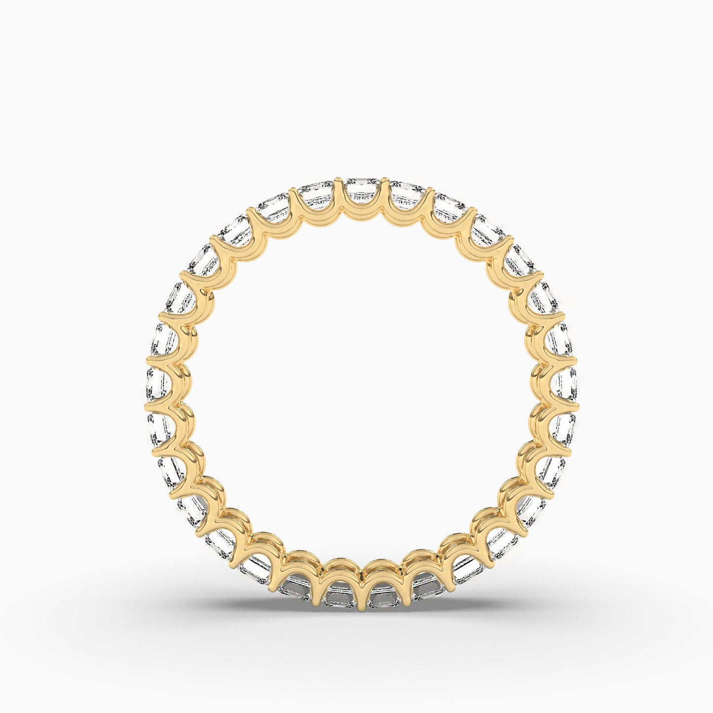 sterling silver diamond band