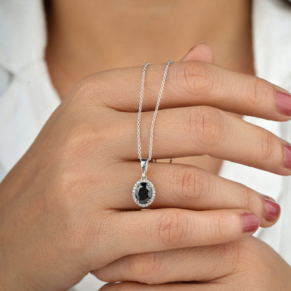 black diamond necklace set