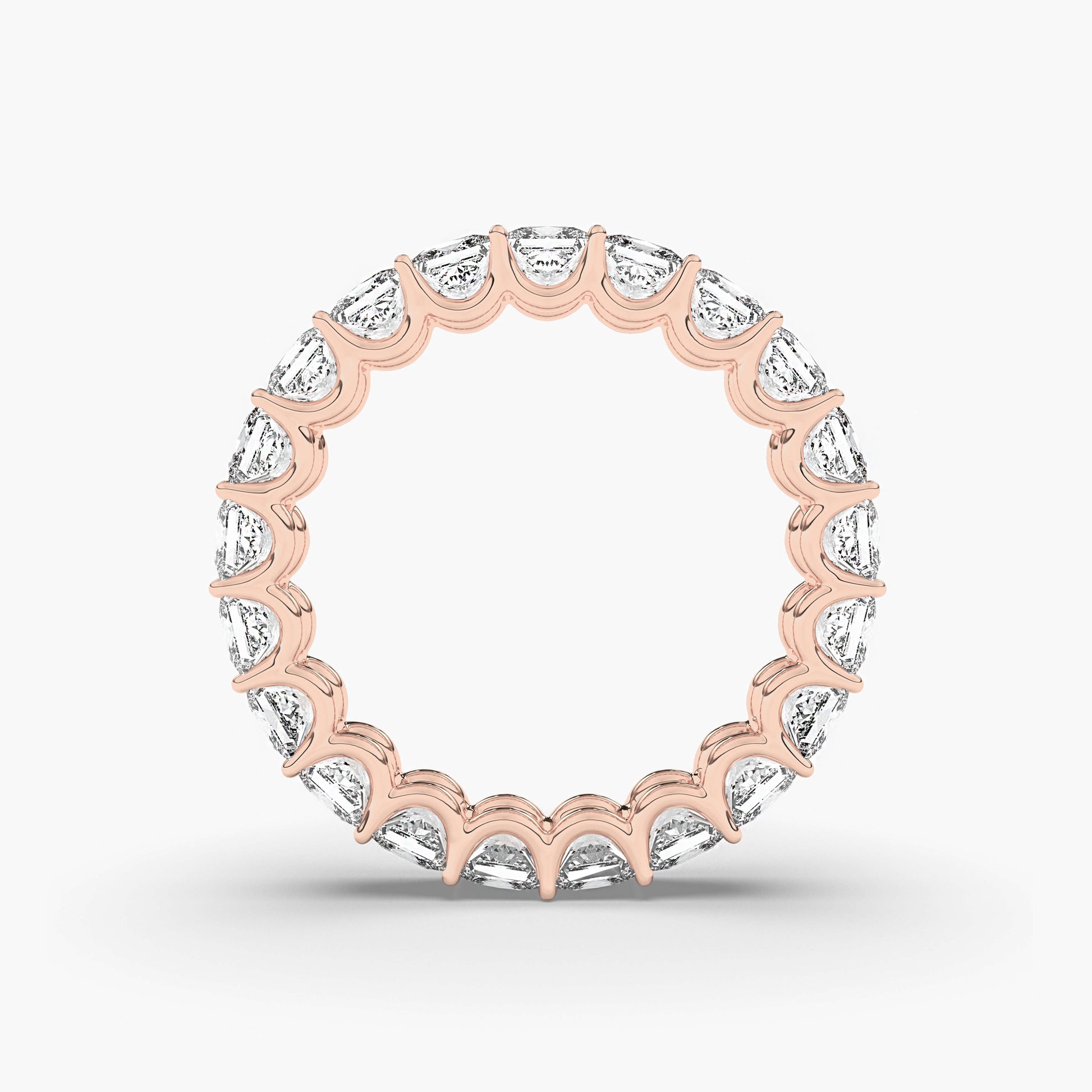 princess-cut diamond wedding ring