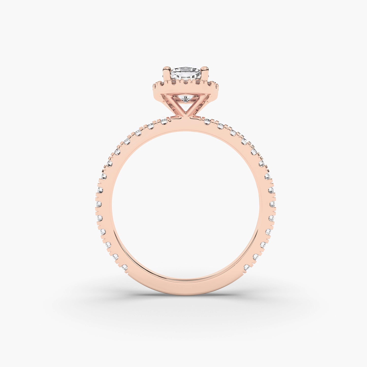 cushion-shape halo diamond ring