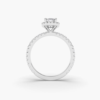 cushion diamond ring