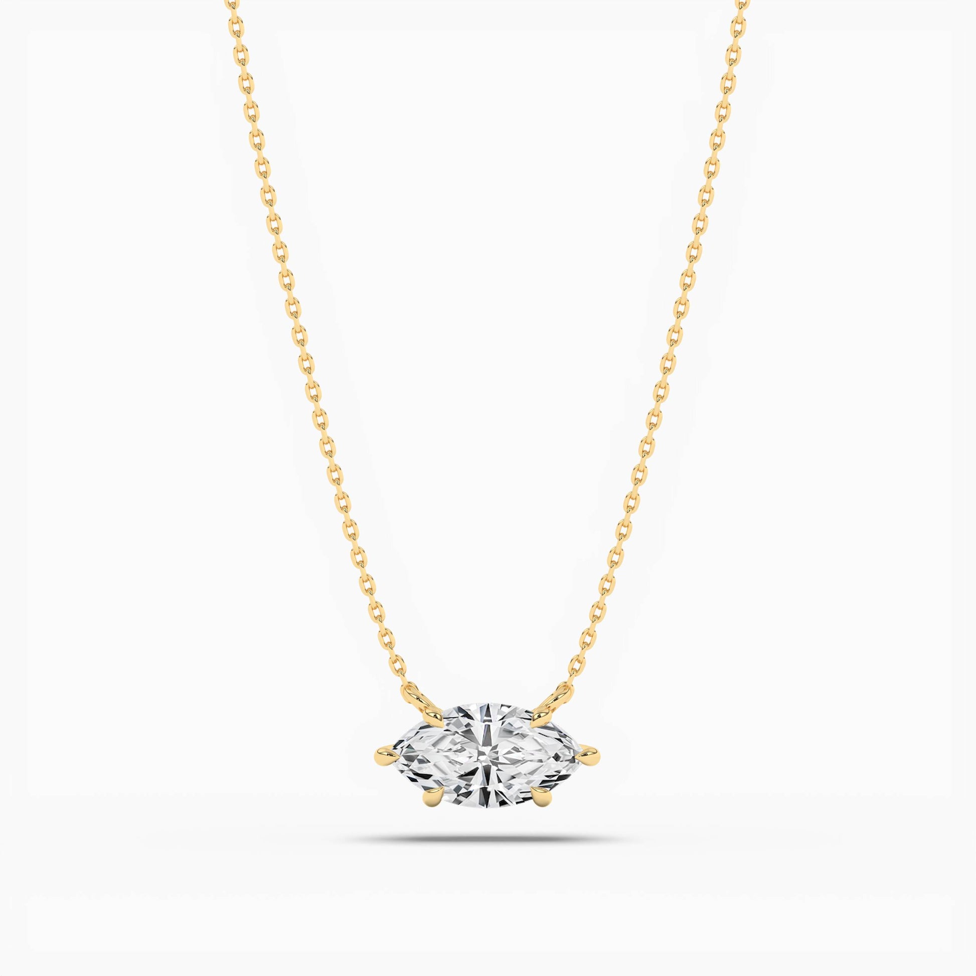 diamond solitaire pendant