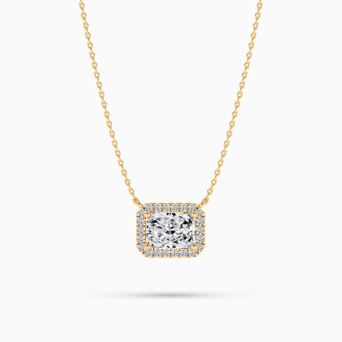 single diamond pendant