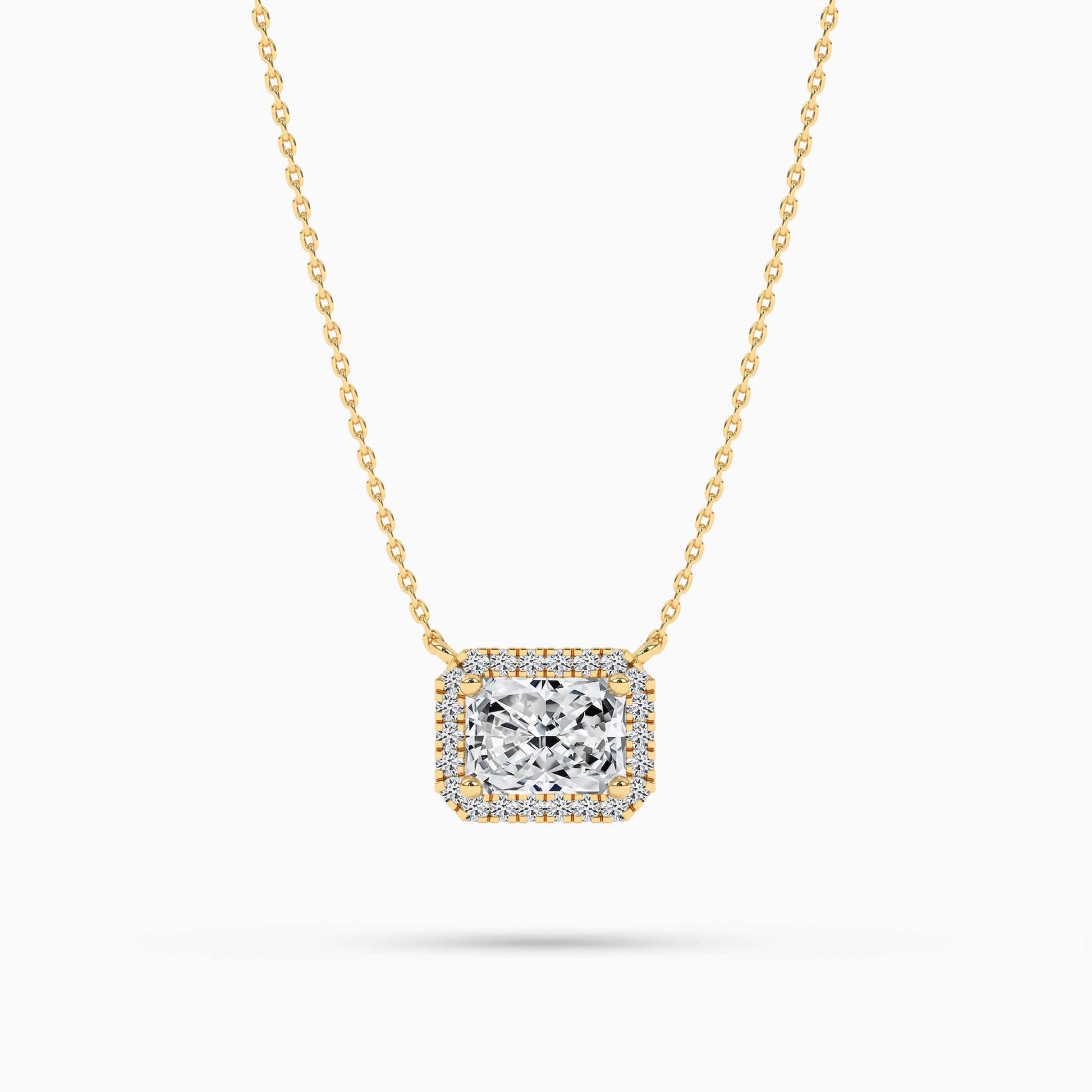 single diamond pendant