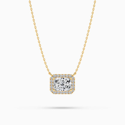single diamond pendant