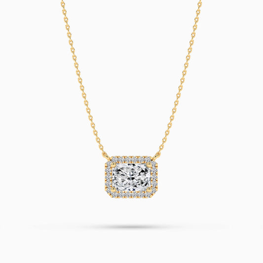 single diamond pendant