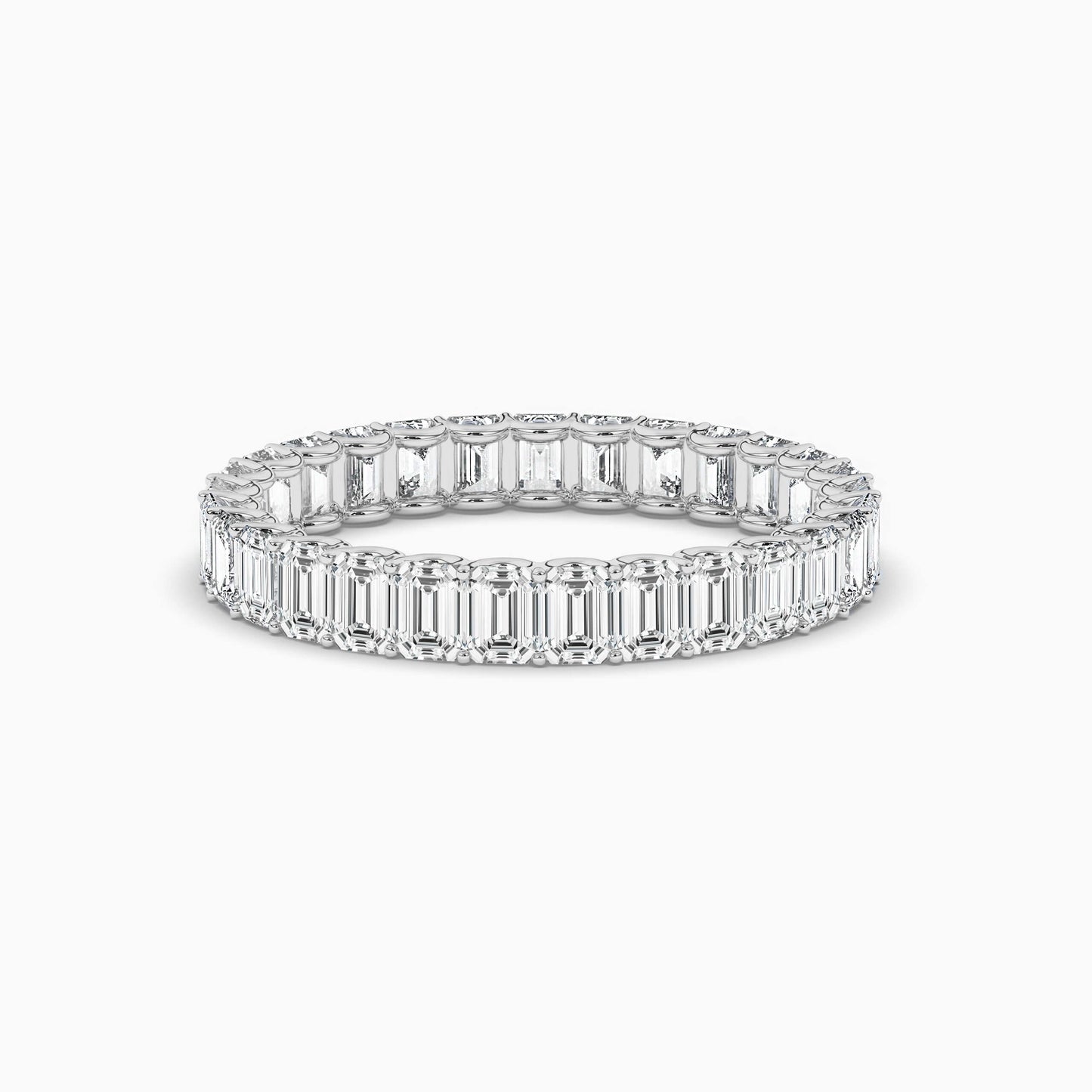 silver diamond wedding bands​