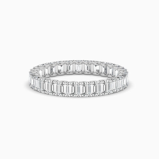 silver diamond wedding bands​