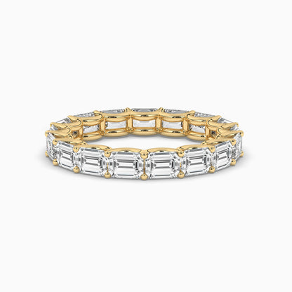 horizontal emerald ring