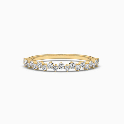 Silver Diamond Ring for female