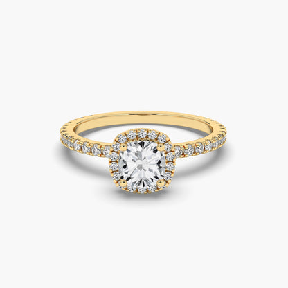 halo diamond ring