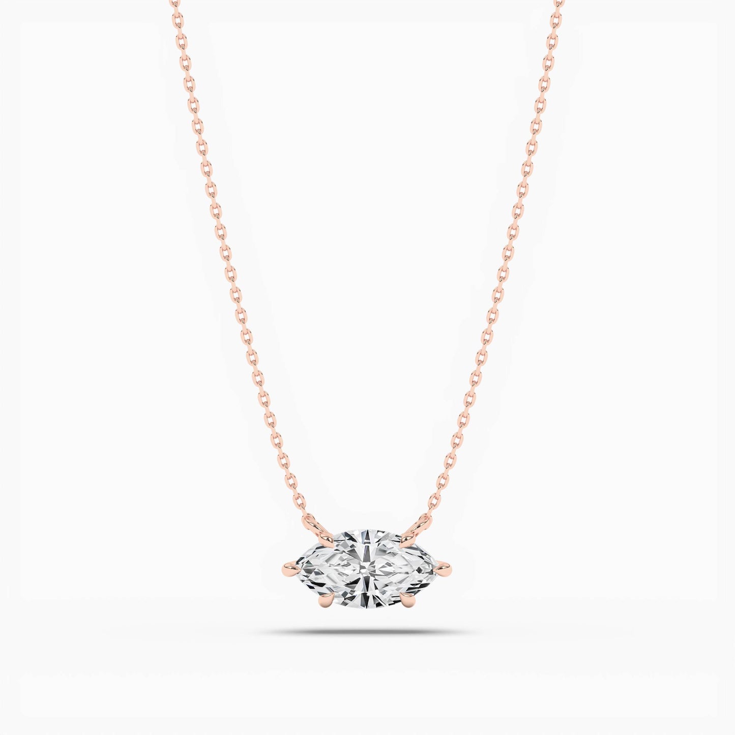 solitaire necklace​