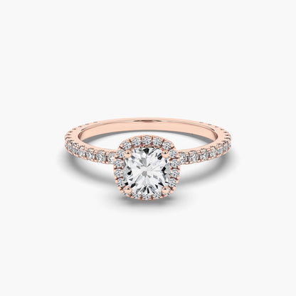 halo diamond ring