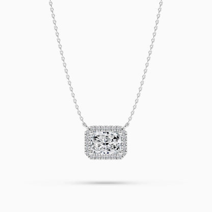 single diamond pendant