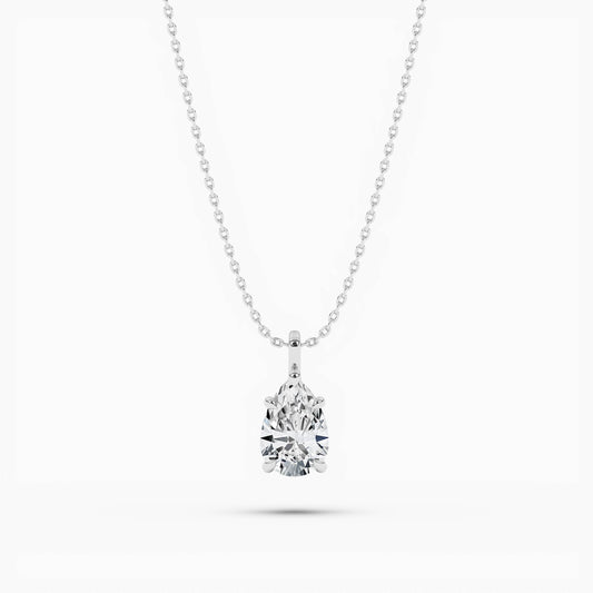 small silver necklace
