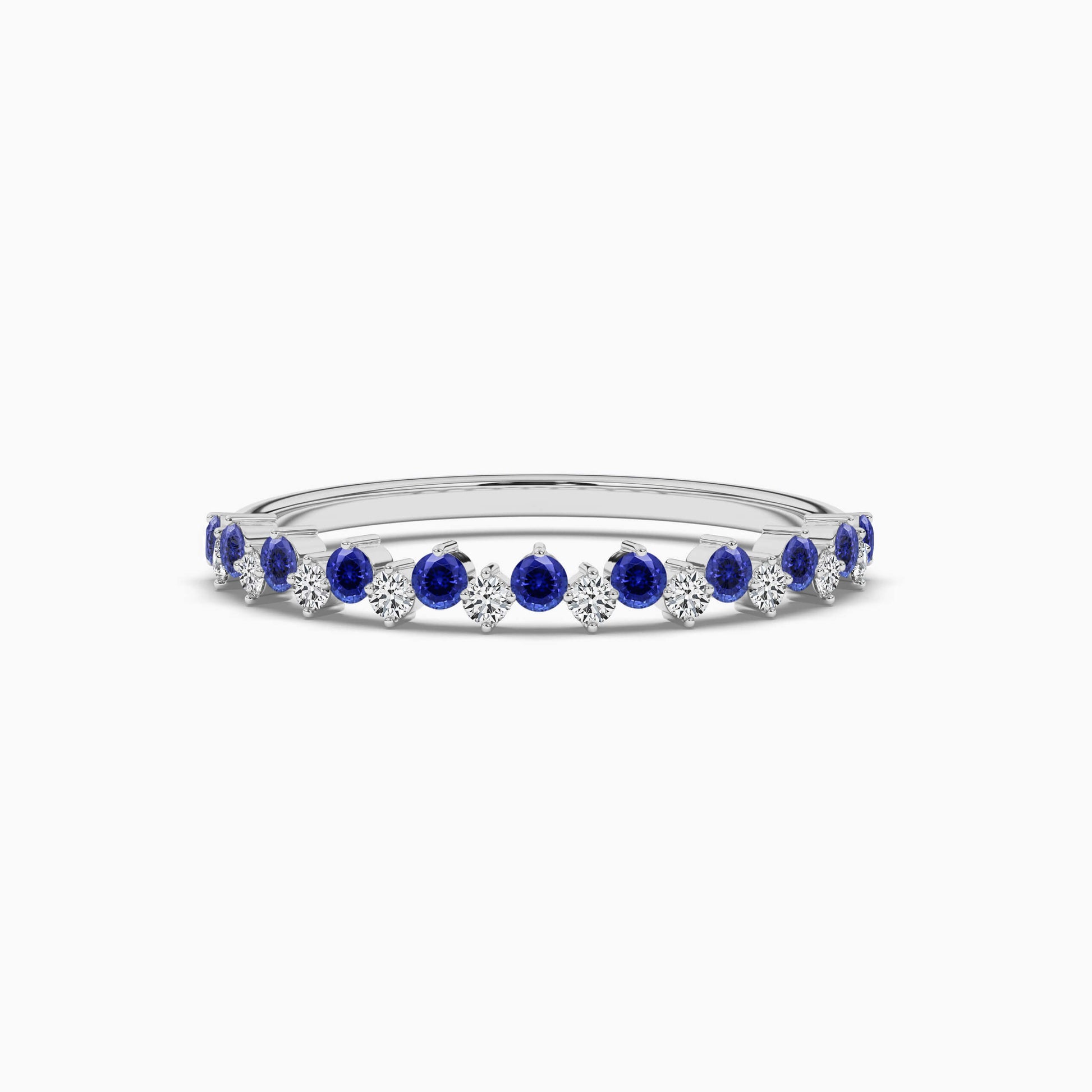 silver band ring