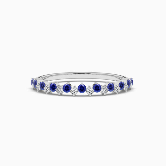 silver band ring