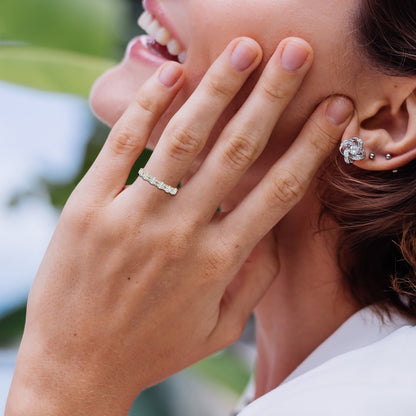 Womens Silver Wedding Rings