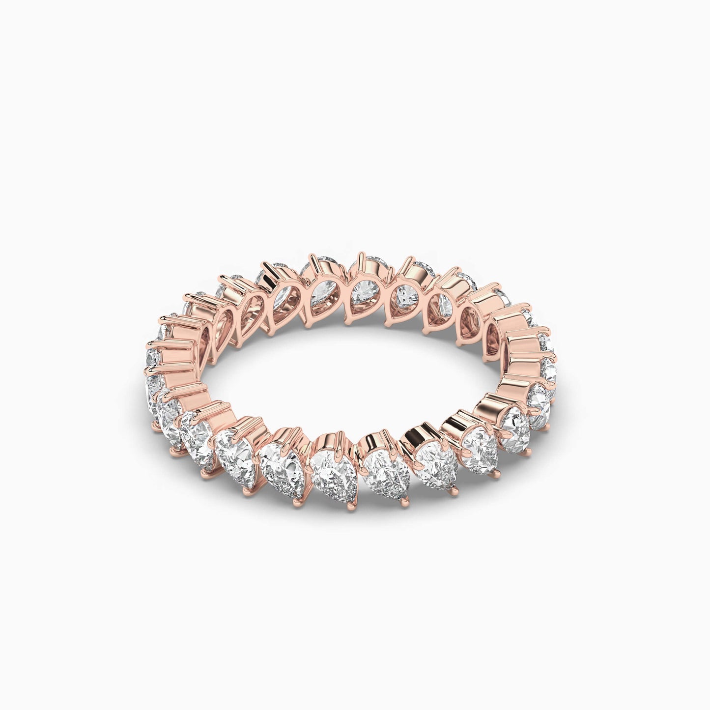 Diamond wedding band