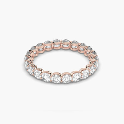 diamond ring for wife​ rose gold plated